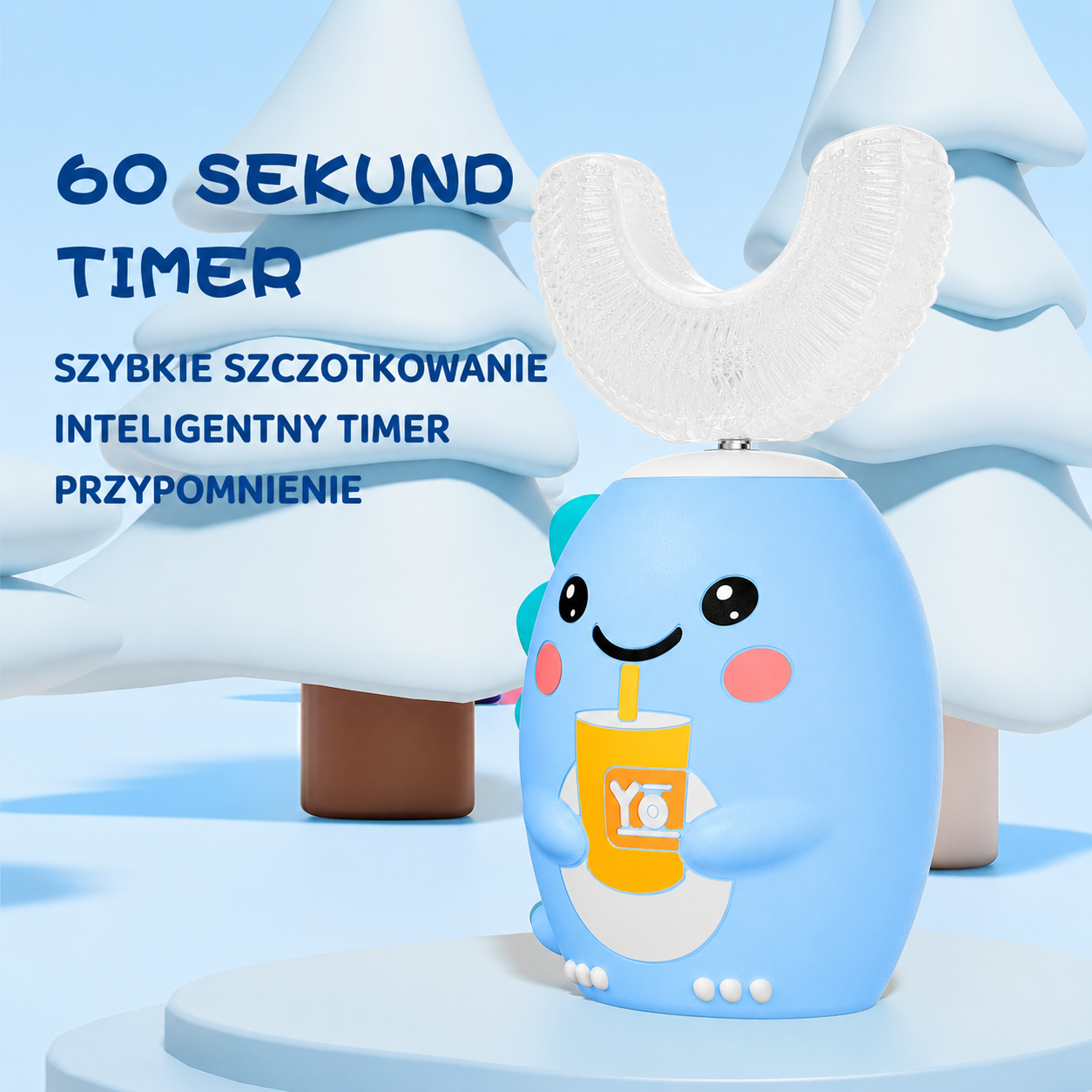 NordicSmile Kids Brush™ – szczoteczka soniczna 360° dla dzieci