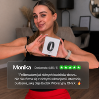 ONYX™ Budzik, który obudzi Cię Wibracją - nie budząc nikogo obok