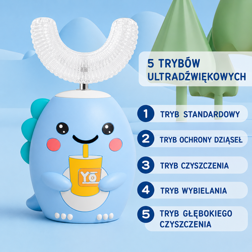 NordicSmile Kids Brush™ – szczoteczka soniczna 360° dla dzieci