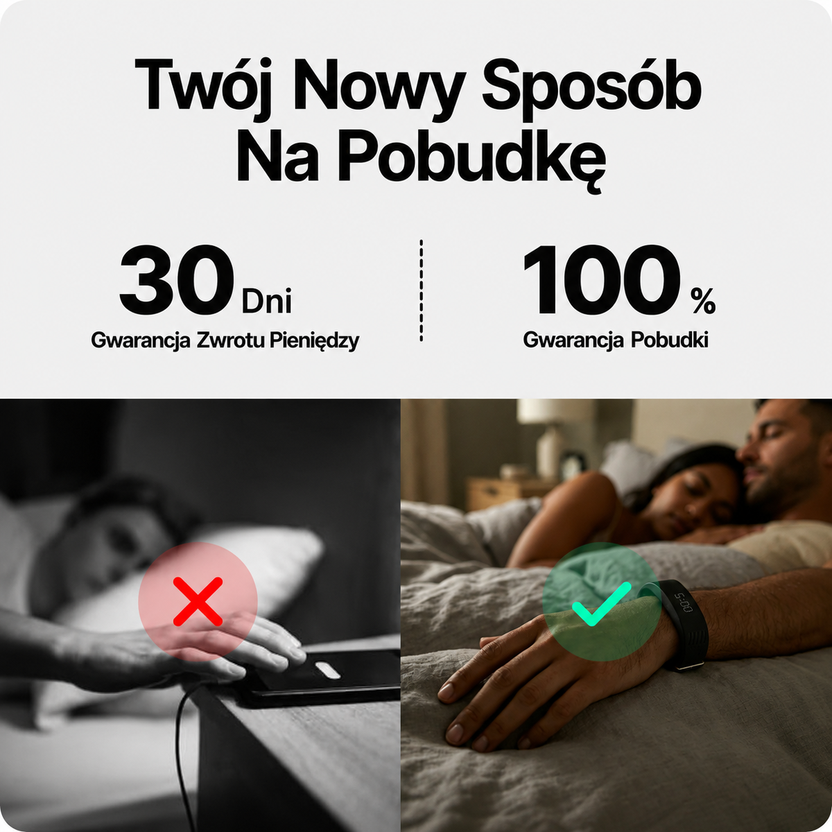 ONYX™ Budzik Wibracyjny
